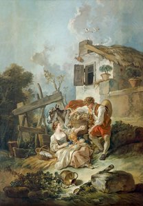 De uitwisseling van producten door François Boucher