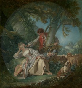 De onderbroken slaap door François Boucher