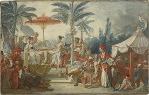 De maaltijd van de keizer van China Le Repas de l