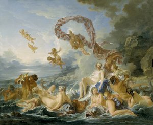 De triomf van Venus door François Boucher
