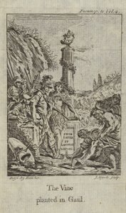 De Wijnstok Geplant in Gallië door François Boucher