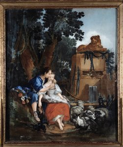 De fluitles door François Boucher