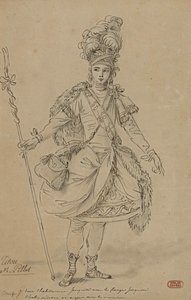 Tithonus. Kostuumontwerp voor de opera Titon et l