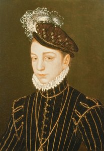 Portret van Karel IX