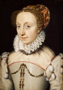 Portret van Jeanne III van Navarra 1528-1572, 1570 door François Clouet