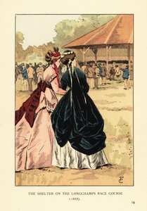 De schuilplaats op de Longchamps renbaan door François Courboin