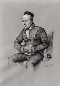 Portret van Charles Augustin Sainte-Beuve (1804-69)
