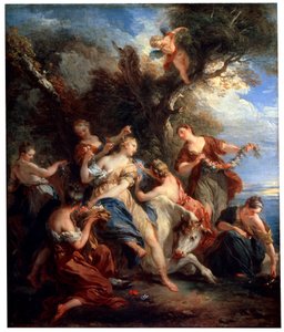 De Verkrachting van Europa, ca. 1725 door François Lemoyne