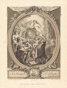 Allegorie ter ere van Hendrik IV door François Marie Isidore Queverdo and Jean Dambrun