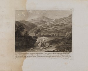 Gezicht op het landhuis van Horace (nr. VII)