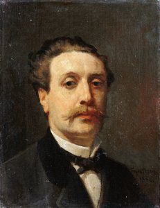 Portret van Guy de Maupassant