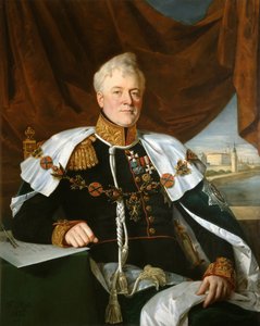 Portret van prins Dmitriy Vladimirovich Golitsyn 1771-1844, 1835