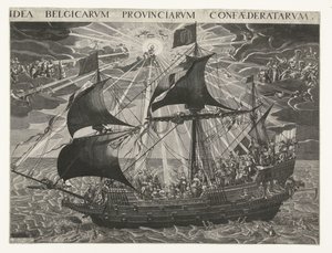 Het Schip van Staat, 1620 door François Schillemans