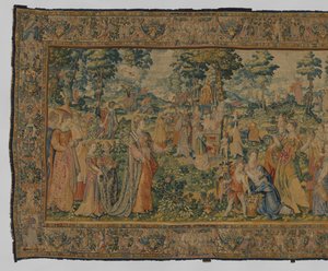 Wandtapijt met de geschiedenis van Niobe