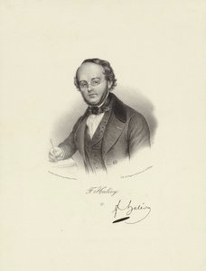 Afgebeelde persoon:  Jacques Fromental Halévy door Francois Seraphin Delpech