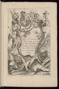 Titelpagina, Livre de Cartouches à divers usages