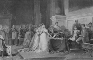 De scheiding van Josephine door François de Meersman
