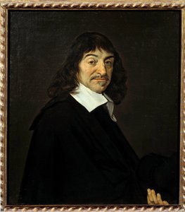 Portret van René Descartes door Frans (after) Hals