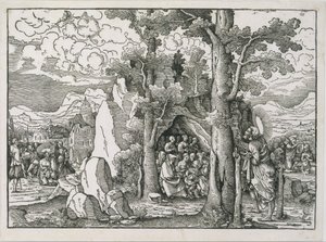 Scènes uit het leven van Sint Jan de Doper, ca. 1522 door Frans Crabbe van Espleghem