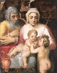 De Heilige Familie met Sint Jan de Doper, 1546