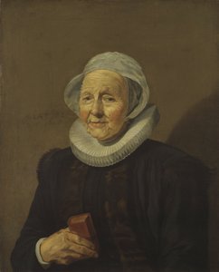 Een Oude Dame door Frans Hals