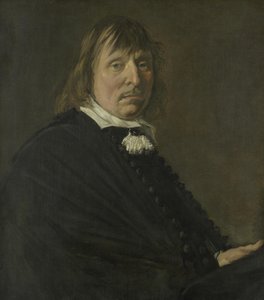 German: Tyman Oosdorp (1613-1668) Portrait of Tyman Oosdorp door Frans Hals