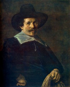 Portret van een man met handschoenen, c1645, 1912 door Frans Hals