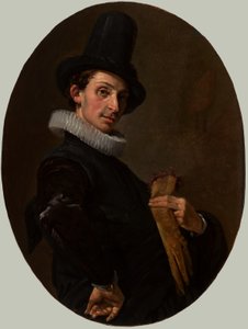 Portret van een jonge man door Frans Hals