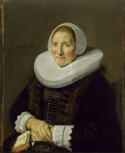 Portret van een Oudere Vrouw