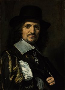 Portret van de schilder Jan Asselijn (1610-1652) door Frans Hals