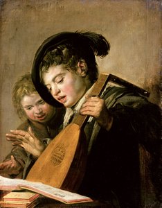 De Zingende Jongens door Frans Hals