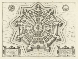 Plattegrond van Palmanova