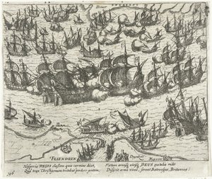 Het zinken van de Spaanse Armada in 1588, 1613-1615