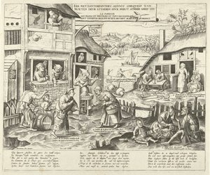 Luiaards door Frans Huys