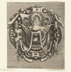 Masker van rolwerk door Frans Huys