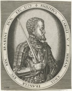Portret van koning Filips II van Spanje
