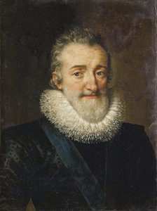 Portret van Hendrik IV (1553-1610), koning van Frankrijk