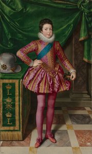 Portret van koning Lodewijk XIII van Frankrijk, 1611 door Frans II Pourbus