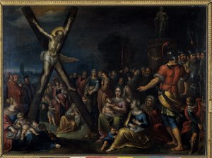 St. Andreas aan het Kruis door Frans II the Younger Francken