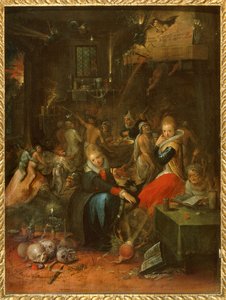 De heksensabbat ... door Frans II the Younger Francken