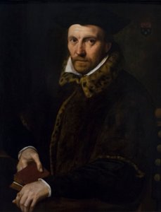 Portret van Dom Andreas Boulingier, circa 1580 door Frans I Pourbus