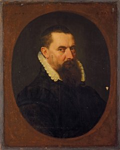 Portret van een bebaarde heer, 1574