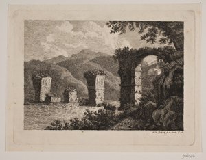 Berggebied door Frans Martin Dodt