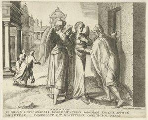 Lot en de twee engelen