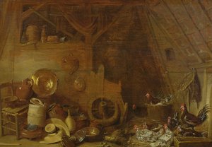 Schuurinterieur