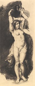 Andromeda, naar Rubens door Frans Schwartz