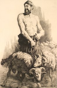 De herder met de rammen