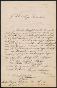 Brief aan August Allebé