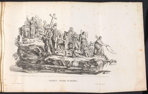 Derde praalwagen in de optocht voor de Heilige Rombout, 1825