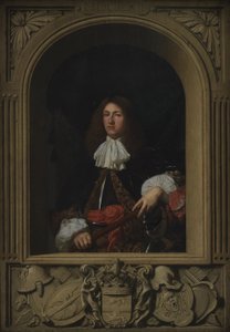 Portret van graaf Ulrik Frederik Gyldenløve door Frans van I Mieris